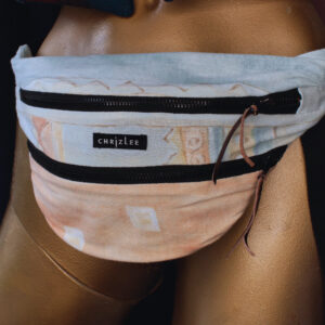 Upcycling Hipbag patterned bedlinen