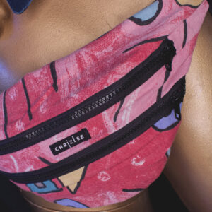 Upcycling Hipbag patterned bedlinen