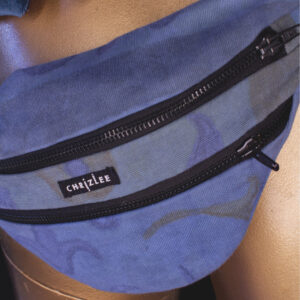 Upcycling Hipbag blue moon