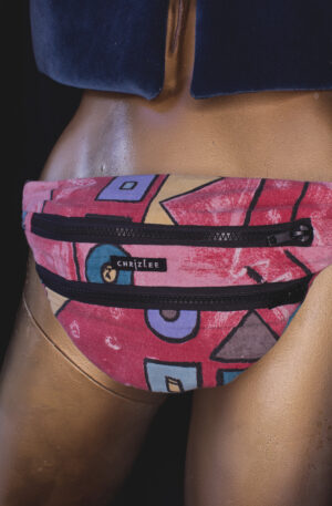 Upcycling Hipbag patterned bedlinen