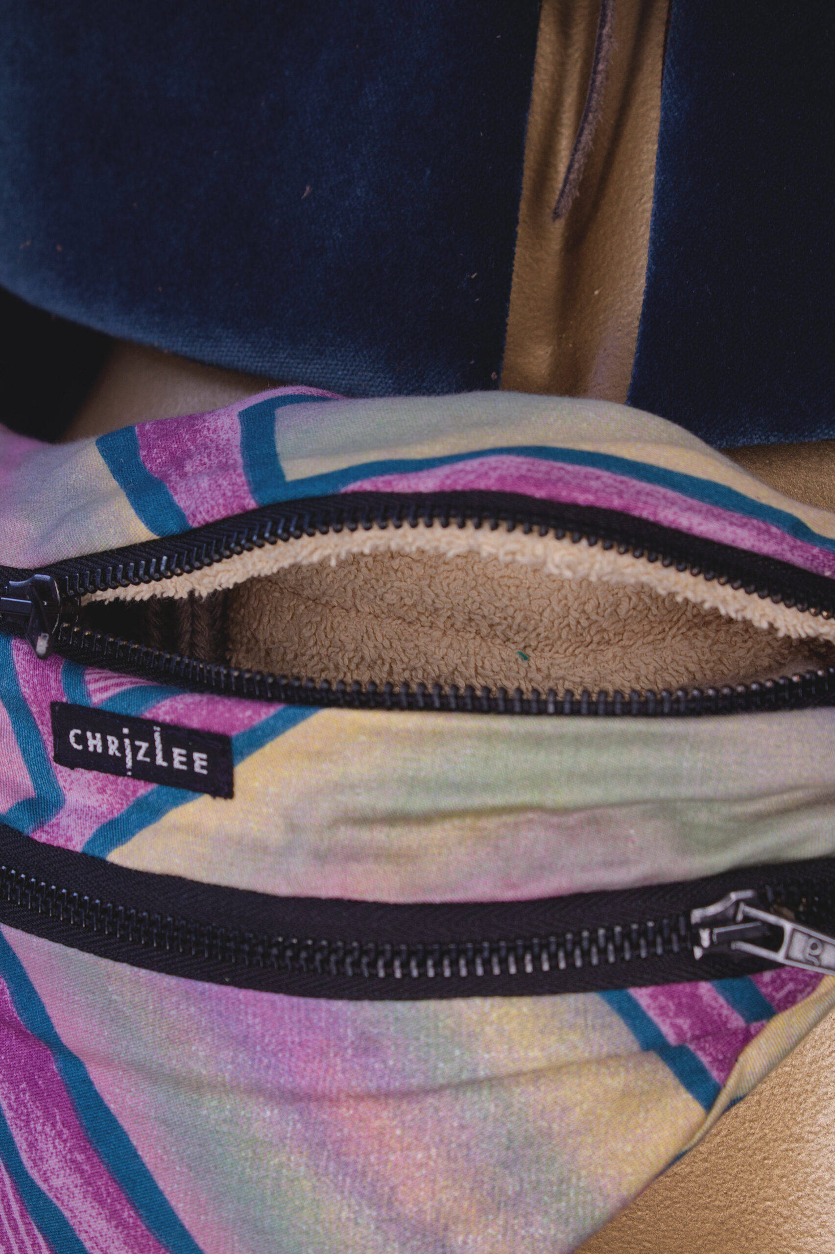 Upcycling Hipbag rainbow