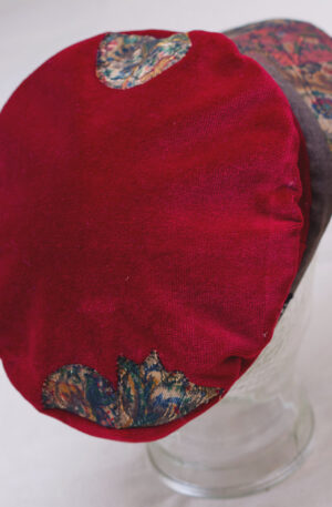 Upcycled reversible cap
